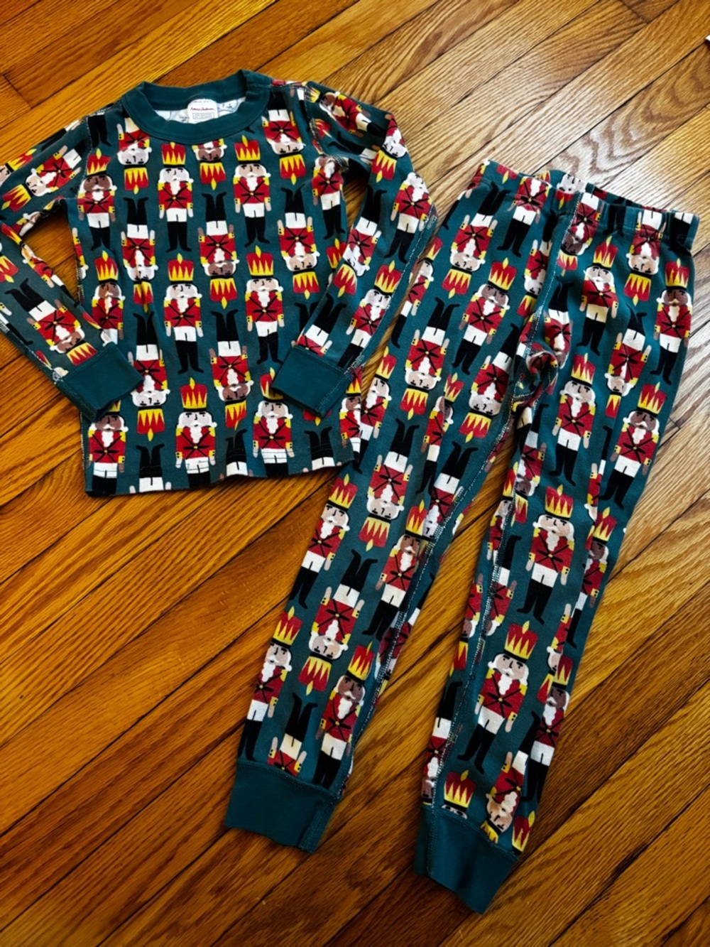 Hanna Andersson Nutcracker Print Kids Pajama Set